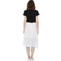 Mandala Art T- Shirt M A N D A L A 027 T- Shirt Frill Hi Low Chiffon Skirt View2