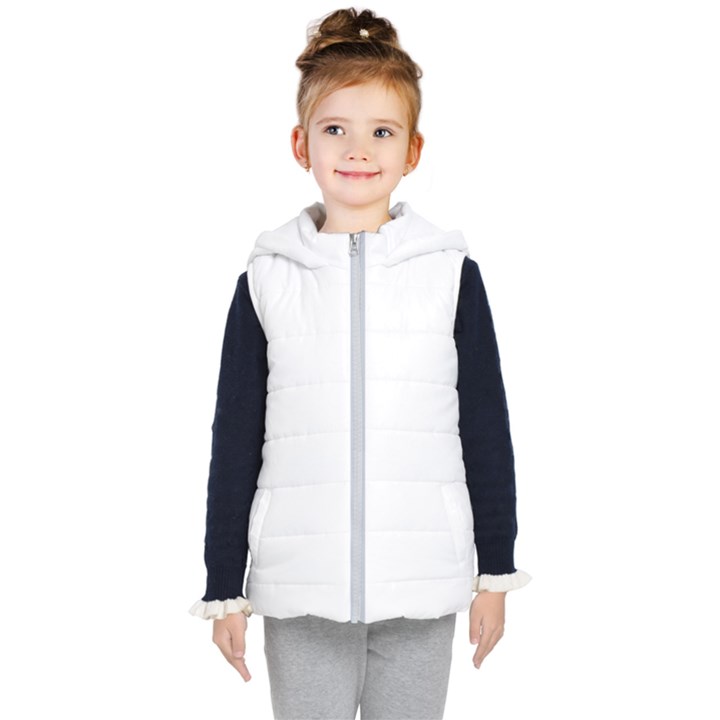 Mandala Art T- Shirt M A N D A L A 027 T- Shirt Kids  Hooded Puffer Vest