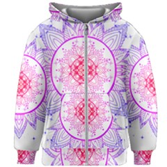 Mandala Design T- Shirttime Travel T- Shirt Kids  Zipper Hoodie Without Drawstring by maxcute