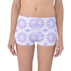 Mandala Flower Pattern T- Shirt Mandala Flower Pattern T- Shirt Reversible Boyleg Bikini Bottoms by maxcute