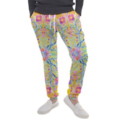 Mandala T- Shirt Block Lotus T- Shirt Men s Jogger Sweatpants by maxcute