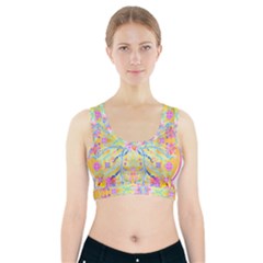 Mandala T- Shirt Block Lotus T- Shirt Sports Bra With Pocket by maxcute