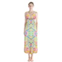 Mandala T- Shirt Block Lotus T- Shirt Button Up Chiffon Maxi Dress View1