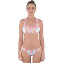 Mandala T- Shirt Euphoria T- Shirt Cross Back Hipster Bikini Set View1