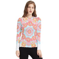 Mandala T- Shirt Euphoria T- Shirt Women s Long Sleeve Rash Guard by maxcute