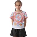 Mandala T- Shirt Euphoria T- Shirt Kids  Front Cut Tee View1