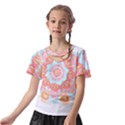 Mandala T- Shirt Euphoria T- Shirt Kids  Front Cut Tee View2