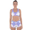 Mandala T- Shirt Fluid Water Mandala T- Shirt Racerback Boyleg Bikini Set View1