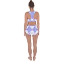 Mandala T- Shirt Fluid Water Mandala T- Shirt Racerback Boyleg Bikini Set View2