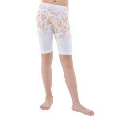 Mandala T- Shirt Mandala The Sunrise Series 002 T- Shirt Kids  Mid Length Swim Shorts by maxcute