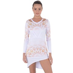 Mandala T- Shirt Mandala The Sunrise Series 002 T- Shirt Asymmetric Cut-out Shift Dress by maxcute