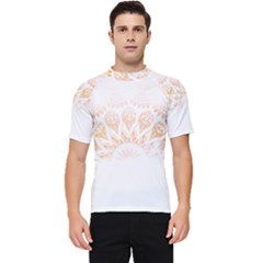 Mandala T- Shirt Mandala The Sunrise Series 002 T- Shirt Men s Short Sleeve Rash Guard by maxcute