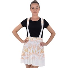 Mandala T- Shirt Mandala The Sunrise Series 002 T- Shirt Velvet Suspender Skater Skirt by maxcute