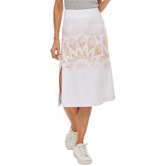 Mandala T- Shirt Mandala The Sunrise Series 002 T- Shirt Midi Panel Skirt by maxcute