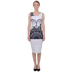 Mandala T- Shirt Mandala The Sunrise Series 004 T- Shirt Sleeveless Pencil Dress by maxcute