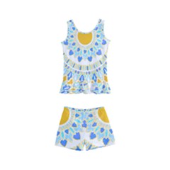 Mandala T- Shirt Ornate Mandala T- Shirt Kids  Boyleg Swimsuit