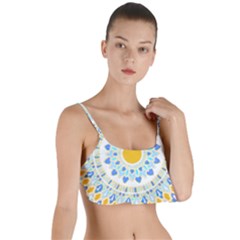 Mandala T- Shirt Ornate Mandala T- Shirt Layered Top Bikini Top  by maxcute