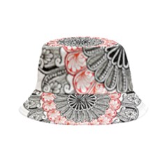 Mandala T- Shirt Sprinkled Mandala T- Shirt Inside Out Bucket Hat by maxcute