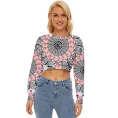 Mandala T- Shirt Sprinkled Mandala T- Shirt Lightweight Long Sleeve Sweatshirt by maxcute