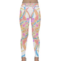 Mandala T- Shirt Tailed Mandala T- Shirt Classic Yoga Leggings by maxcute