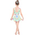 Mandala T- Shirt Twisting Garden Mandala T- Shirt Kids  Skater Dress Swimsuit View2