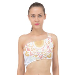 Mandala T- Shirtsunshine Cabbage Leaf T- Shirt Spliced Up Bikini Top  by maxcute