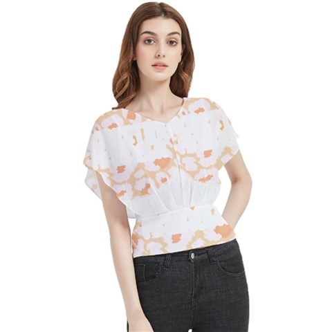 Marketing Manager T- Shirt Marketing Manager Appreciation T- Shirt Butterfly Chiffon Blouse by maxcute