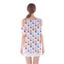 Milk T- Shirt Flavoured Milk Pattern T- Shirt Shoulder Cutout One Piece Dress View2