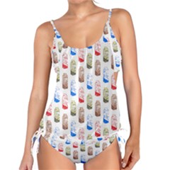 Milk T- Shirt Flavoured Milk Pattern T- Shirt Tankini Set by maxcute