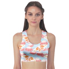 Monarch Butterflies T- Shirt Monarch Butterfly On Red Coneflowers T- Shirt Sports Bra by maxcute