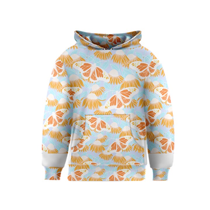 Monarch Butterflies T- Shirt Monarch Butterfly On Yellow Coneflowers T- Shirt Kids  Pullover Hoodie