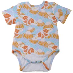 Monarch Butterflies T- Shirt Monarch Butterfly On Yellow Coneflowers T- Shirt Baby Short Sleeve Bodysuit