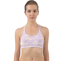 Nature Pattern T- Shirt Minimalist Leaf Line Art Illustration As A Seamless Surface Pattern Design ( Back Web Sports Bra