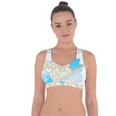 Origami Crane T- Shirt Origami Crane T- Shirt Cross String Back Sports Bra by maxcute