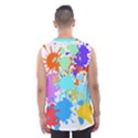 Paint Splatter T- Shirt Abstract Paint Splash T- Shirt Men s Basketball Tank Top View2