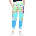 Paint Splatter T- Shirt Abstract Paint Splash T- Shirt Tapered Pants View1