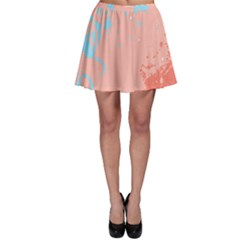 Painting T- Shirt Painting Skater Skirt by maxcute