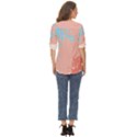 Painting T- Shirt Painting Zip Up Long Sleeve Blouse View4