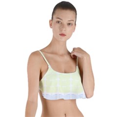 Pattern T- Shirt Abstract Geometric Repeat Leaf Pattern T- Shirt Layered Top Bikini Top  by maxcute