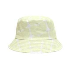 Pattern T- Shirt Abstract Geometric Repeat Leaf Pattern T- Shirt Inside Out Bucket Hat by maxcute