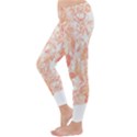 Pattern T- Shirt Autumn Peach Art Nouveau Pattern T- Shirt Classic Winter Leggings View2