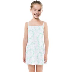 Pattern T- Shirt Lacy Leaves T- Shirt Kids  Summer Sun Dress by maxcute