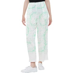 Pattern T- Shirt Lacy Leaves T- Shirt Women s Pants  by maxcute