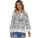 Pattern T- Shirt Magic Pattern Or Colour Waves T- Shirt Women s Long Sleeve Button Down Shirt View1