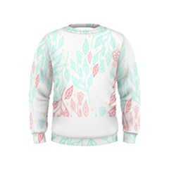 Pattern T- Shirt Pattern Floral T- Shirt Kids  Sweatshirt by maxcute