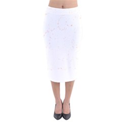 Pattern T- Shirt Religious Vintage Pattern T- Shirt Velvet Midi Pencil Skirt by maxcute