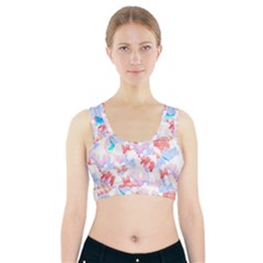 Pattern T- Shirt The Lakes And Peaks T- Shirt Sports Bra With Pocket by maxcute