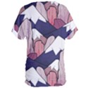 Pattern T- Shirt The Rocks And Peaks T- Shirt Women s Oversized Tee View2