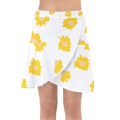 Pattern T- Shirt You Are My Sunshine T- Shirt Wrap Front Skirt by maxcute