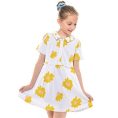 Pattern T- Shirt You Are My Sunshine T- Shirt Kids  Short Sleeve Shirt Dress by maxcute